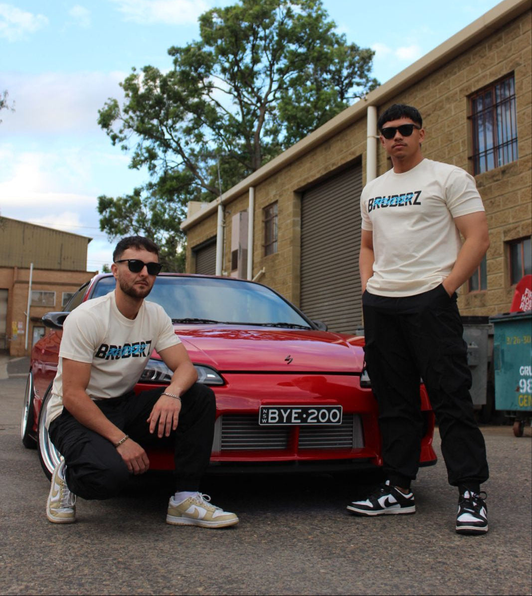Bruderz Signature Tee - Ecru